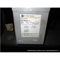 BUCK BOOST TRANSFORMER TYPE QB 40C AMPS