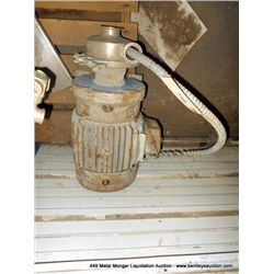 ELECTRIC MOTOR AND PUMP 5HP 3-PHASE