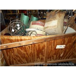 BOX: MISCELLANEOUS ELECTRIC LIGHTING FIXTURES