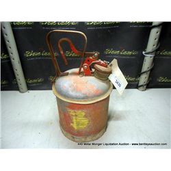 ONE GALLON SAFETY GAS CAN