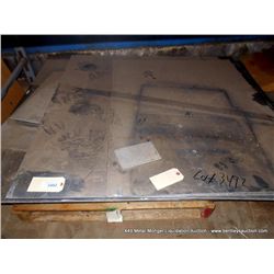 PALLET:  SHEETS OF ALUMINUM
