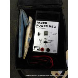 PACER PM2000 MEGOHMMETER