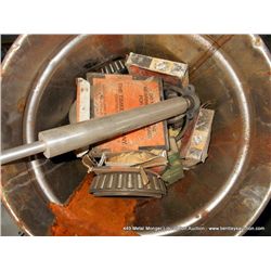 BUCKET OF MISC BEARINGS