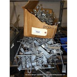 BOX:  OF PALLET RACKING CLIPS