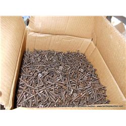 BOX:  OF SCREWS