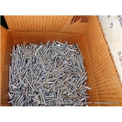 BOX:  PORTEOUS FASTENER BOLTS, SCREWS, NUTS, WASHERS