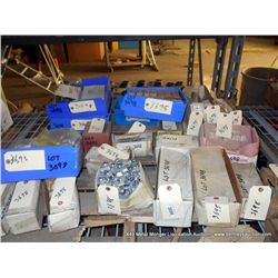 LOT OF MISC NUTS, BOLTS, ANCHORS