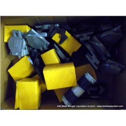 BOX:  OF HUBBELL WPZ COVERS AND PLUGS