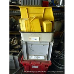 ASSORTED POLY TUBS