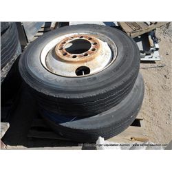 GOOD YEAR 2851751 R24.5 W/ RIMS