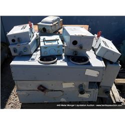 PALLET: 13 ELECTRICAL BREAKER BOXES 13X MONEY