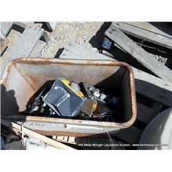 WASTE CAN PC GOLD CONNECTORS