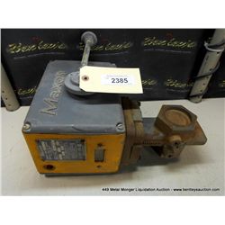 MAXON MANUAL RESET, TRIP RELEASE, SHUT OFF VALVE