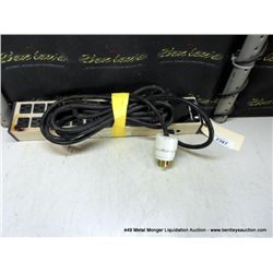 RACAL-MILGO POWER STRIP W/ CIRCUIT BREAKERS