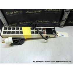 RACAL-MILGO POWER STRIP W/ CIRCUIT BREAKERS