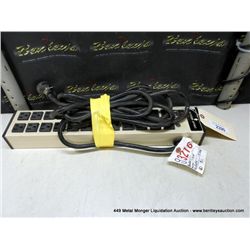 RACAL-MILGO POWER STRIP W/ CIRCUIT BREAKERS