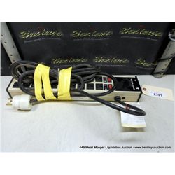 RACAL-MILGO POWER STRIP W/ CIRCUIT BREAKERS