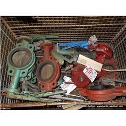METAL CRATE: GRINNELL BUTTERFLY VALVES AND CENTERLINE BUTTERFLY VALVES