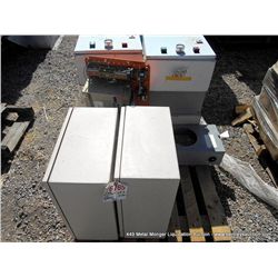 PALLET: DURAN METER BASE, SURGE SUPPRESSOR AND CONTROL BOXES 10X MONEY