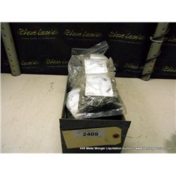 METAL BOX: CASTERES AND CARDBOARD BOX: MATE-N-LOK ELECTRICAL CONNECTORS