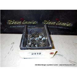 SMALL POLY TUB: 1 1/4" HOSE CLAMPS