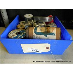 BIN: MISCELLANEOUS SOLDERING WIRE