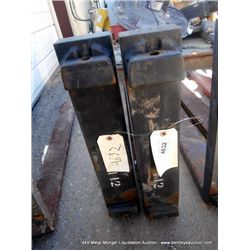 SET: FORKLIFT FORKS