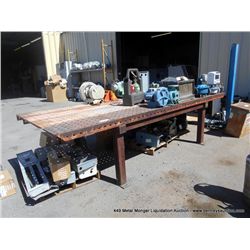 12' X 5' HOMEMADE JIG TABLE