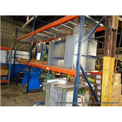 12' 2 SECTION PALLET RACKING