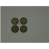 Image 1 : A better date Mercury Dime quartet