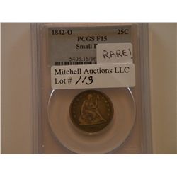 25C 1842-O Small Date