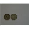 Image 2 : A pair of key date Washington Quarters