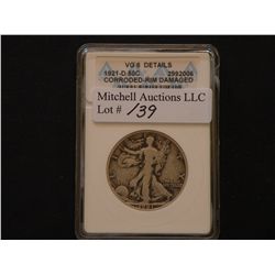 50C 1921- D ANACS VG8