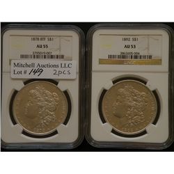 $1Silver. 1878 8TF