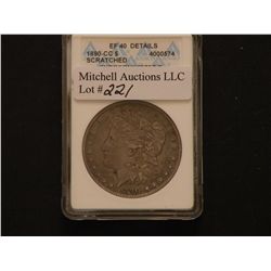 $1 Silver 1890- CC