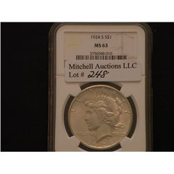 $1Silver. 1924-S