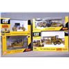 Image 1 : Selection of die cast caterpillars including 140H grader, a 14M grader, a 963D Loader, and a 534D Vi