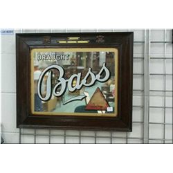 Antique framed bar mirror "Bass"