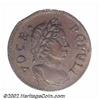 Image 1 : 1760 1/2P Hibernia-Voce Populi Halfpenny MS64 Brown PCGS. Breen-221. Breen calls this variety the "I