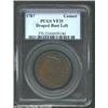 Image 1 : 1787 COPPER Connecticut Copper, Draped Bust Left VF25 PCGS. M. 32.3-X.4, R.2. A well centered chocol