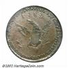 Image 2 : 1789 TOKEN Mott Token, Thick Planchet, Plain Edge MS61 Brown PCGS. Breen-1020. An attractive represe
