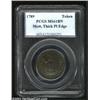 Image 3 : 1789 TOKEN Mott Token, Thick Planchet, Plain Edge MS61 Brown PCGS. Breen-1020. An attractive represe