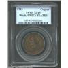 Image 1 : 1783 1C Washington Unity States Cent XF45 PCGS. Baker-1, R.1. Rich reddish-brown surfaces with much.