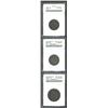 Image 1 : 1804 1/2 C Plain 4, No Stems Half Cent VF25 ANACS, B-10, C-13, R.1, sharply detailed with deep mahog