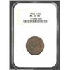 Image 1 : 1828 1/2 C 13 Stars MS65 Red and Brown NGC. The original orange-red luster is most vibrant in the pr