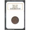 1849 1/2 C MS65 Brown NGC. B-4, C-1, R.2. A well struck reddish-brown Gem with smooth and glossy sur