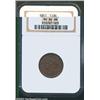 1851 1/2 C MS64 Brown NGC. Medium brown patina covers most of each side with just the slightest trac