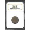 1855 1/2 C MS66 Brown NGC. B-1, C-1, R-1. The only dies. Rich tan-brown in patina, with hints of fad