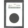 Image 1 : 1794 1C Head of 1794 VG8 ANACS. S-21, R.3. A dark purple-brown Cent that has a lighter patina on the