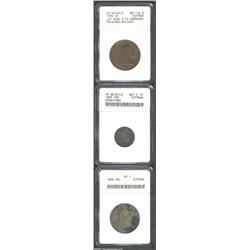 1795 1C Lettered Edge Cent--Corroded, Repaired, Whizzed--ANACS, VG Details, Net VG8, S-74, High R.3,